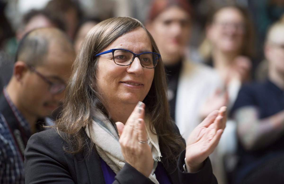 Morgane Oger was the first person who identified as transgender to run for election in B.C.'s legislature.