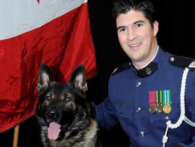 Cpl. Aaron Courtney of the APD was released from hospital Monday night. A second officer with the RCMP remains in hospital with serious injuries.