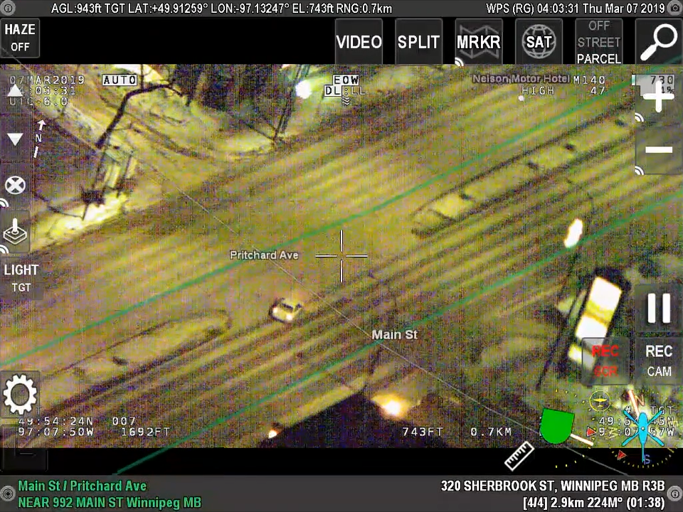 A still from the AIR 1 surveillance video.