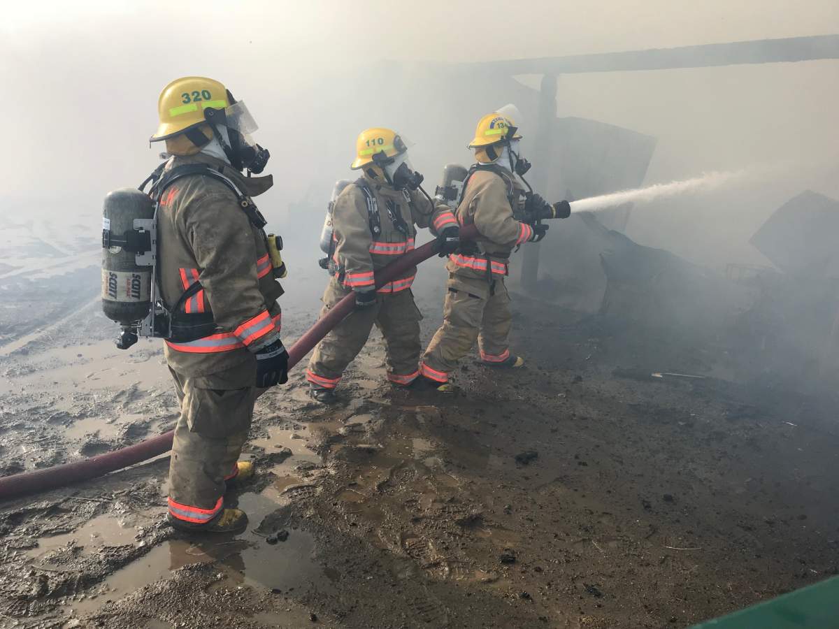 Norfolk County barn destroyed by fire - image