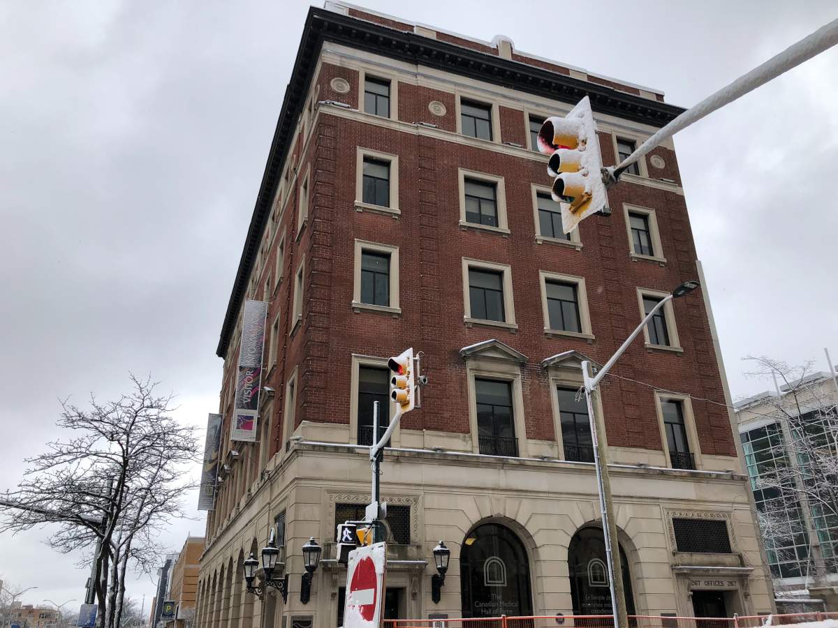 The Canadian Medical Hall of Fame at 267 Dundas St. in London, Ont.