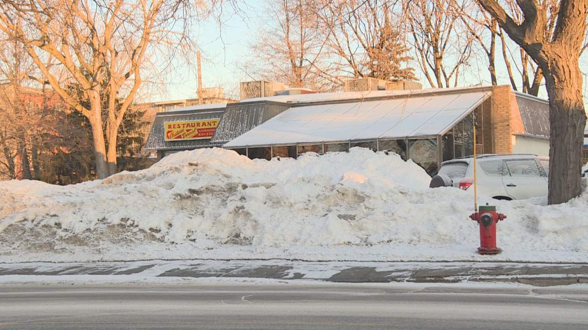 The City of Dorval officials want to purchase the vacant site of the old Chateau Dorval restaurant to build a green space.  