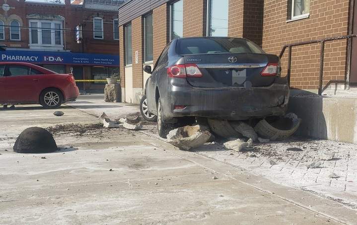 OPP say a child is in life-threatening condition after being dragged by a vehicle in Hagersville, Ont. 
