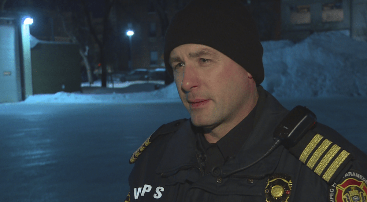 New Winnipeg fire Chief Christian Schmidt, seen here in a file photo.