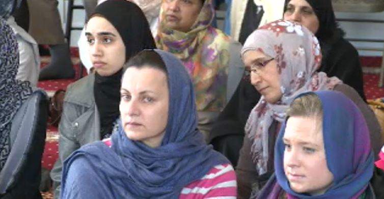 Roughly 80 people showed up at Saturday's prayer at the Kelowna Islamic Center. 