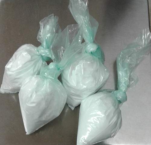 Cocaine seized by police.