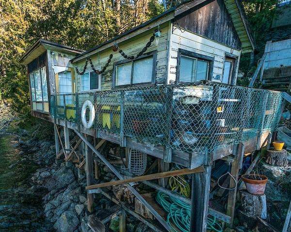 A photo of a home in Belcarra, B.C. is shown in this undated handout image. Seniors who own rustic cabins in a remote area near Vancouver say they face thousands of dollars in speculation taxes even though their properties are not suitable rental homes.