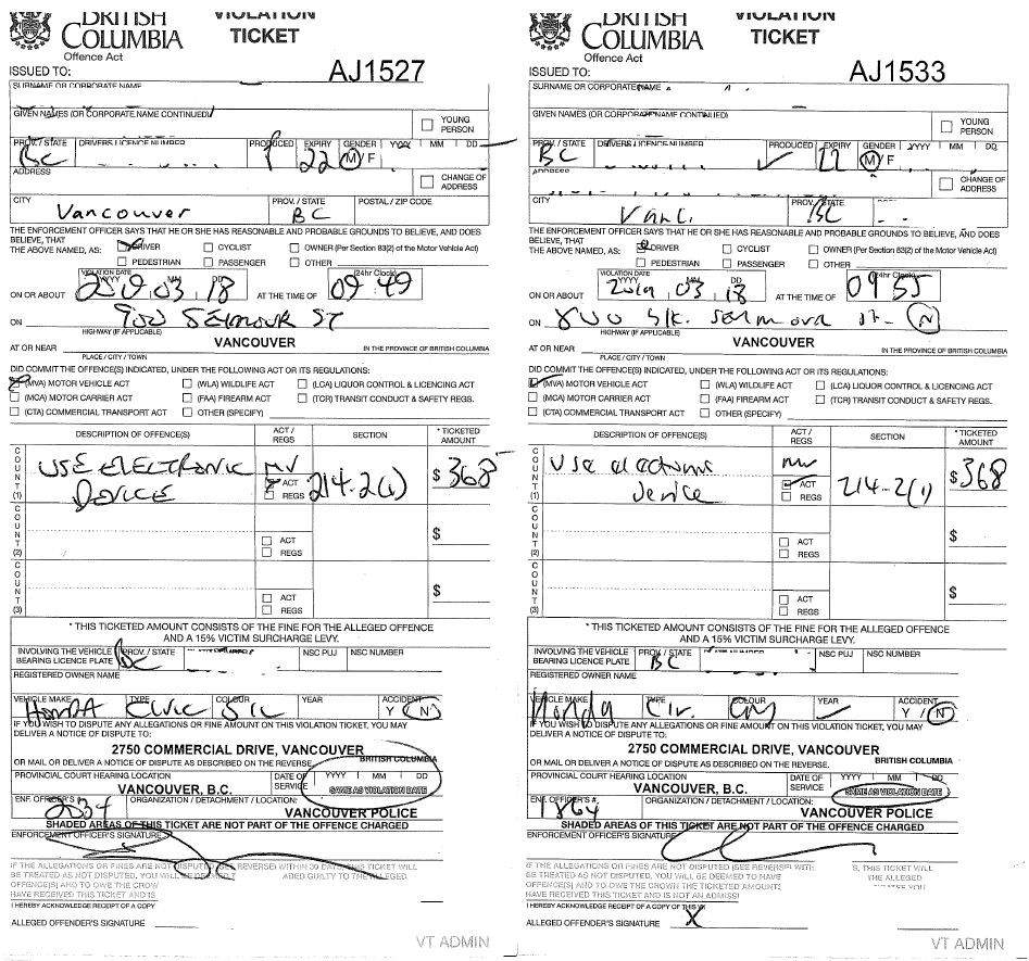 Courtesy: Vancouver police