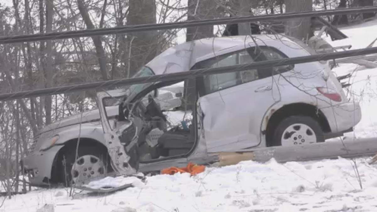 A woman was killed following a single vehicle crash on County Road 36 near Bobcaygeon on Sunday morning.