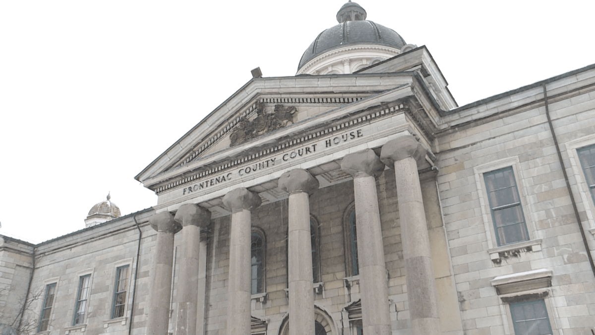 The teen suspected of terrorism-related offences appeared at Kingston's Superior Court of Justice for the first part of his bail hearing on Tuesday. 