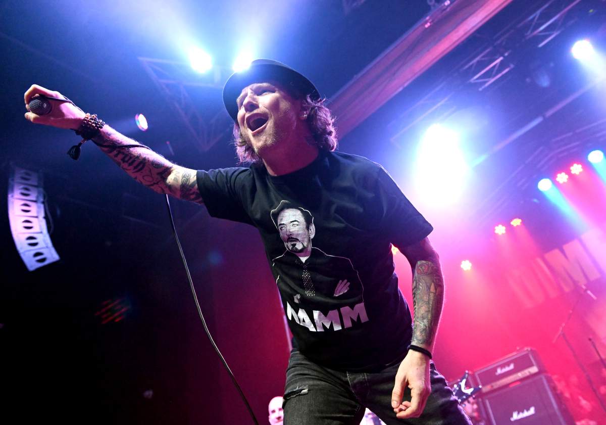 Corey Taylor of Slipknot and Stone Sour performs onstage during Dimebash 2019 at The Observatory on Jan. 24, 2019, in Santa Ana, Calif.