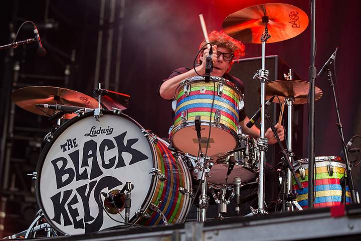 Patrick Carney of The Black Keys performs onstage during the Pemberton Music Festival on July 17, 2015, in Pemberton, B.C.
