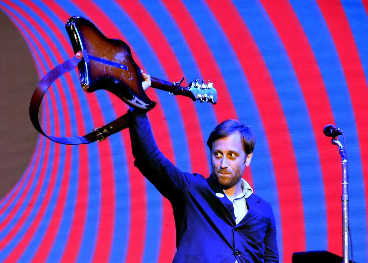 Dan Auerbach of The Black Keys performs at the Lands End Stage during day 2 of the 2015 Outside Lands Music And Arts Festival at Golden Gate Park on Aug. 8, 2015, in San Francisco, Calif.