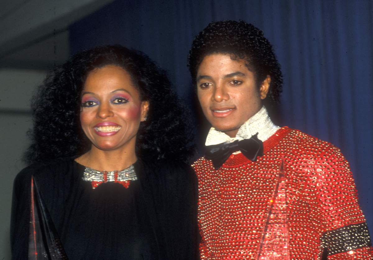 Diana Ross & Michael Jackson at the American Music Awards (Photo by Barry King/WireImage)
