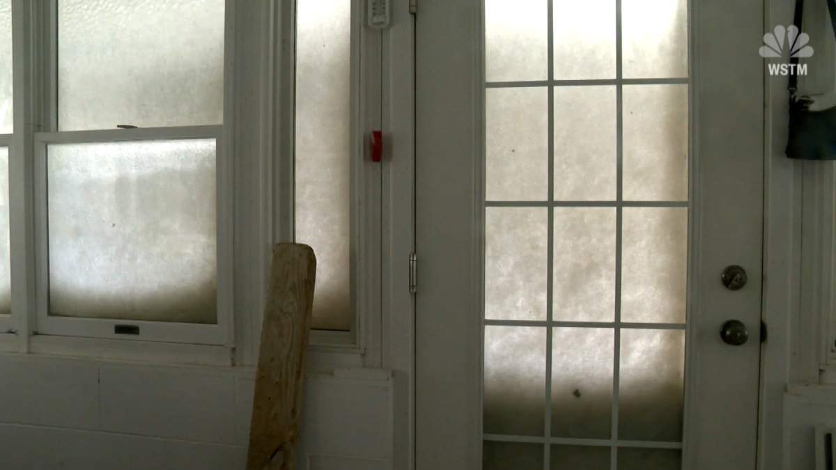 The waters of Lake Ontario are somewhere on the other side of Maureen Whelan’s windows.