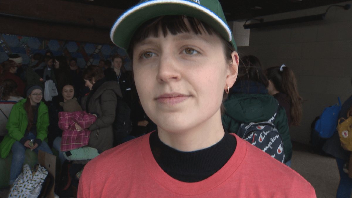 Hanna Longard, a co-organizer of the climate strike event in Sackville, says our society as a whole needs to do better in efforts to save the planet
