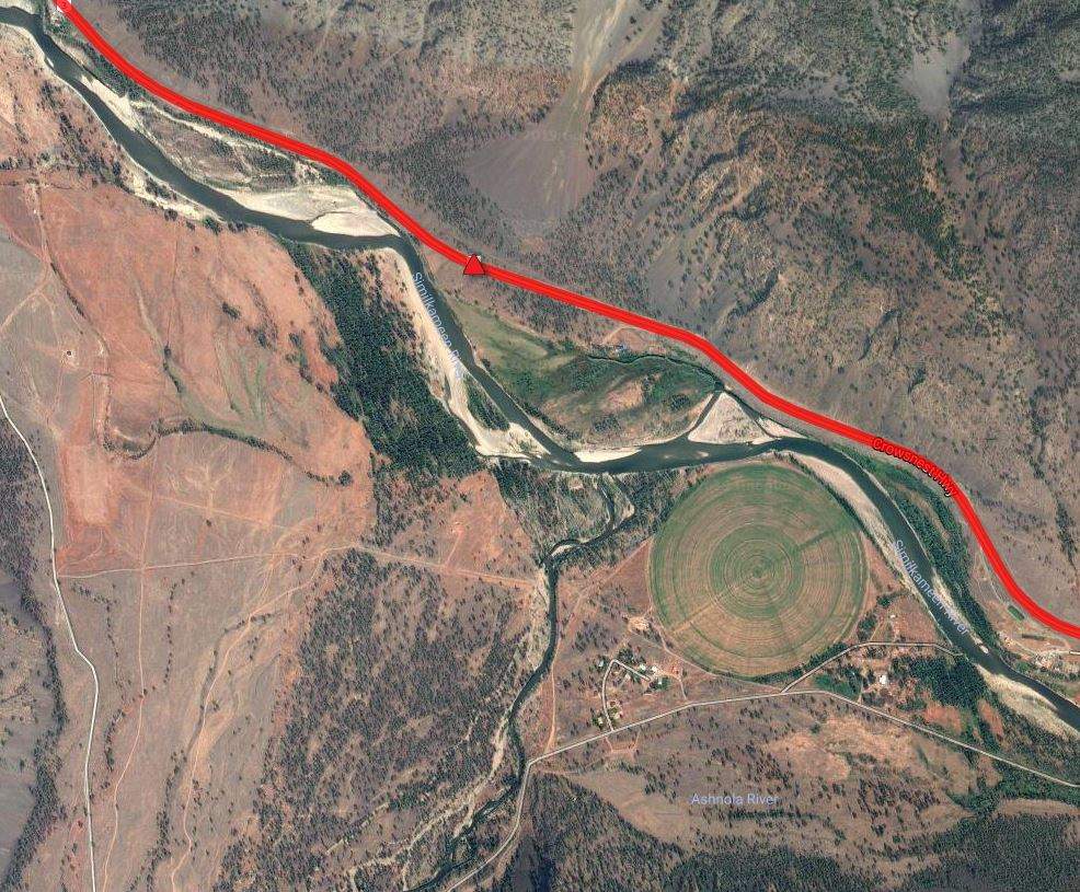 The incident has closed the highway between Keremeos and Hedley.