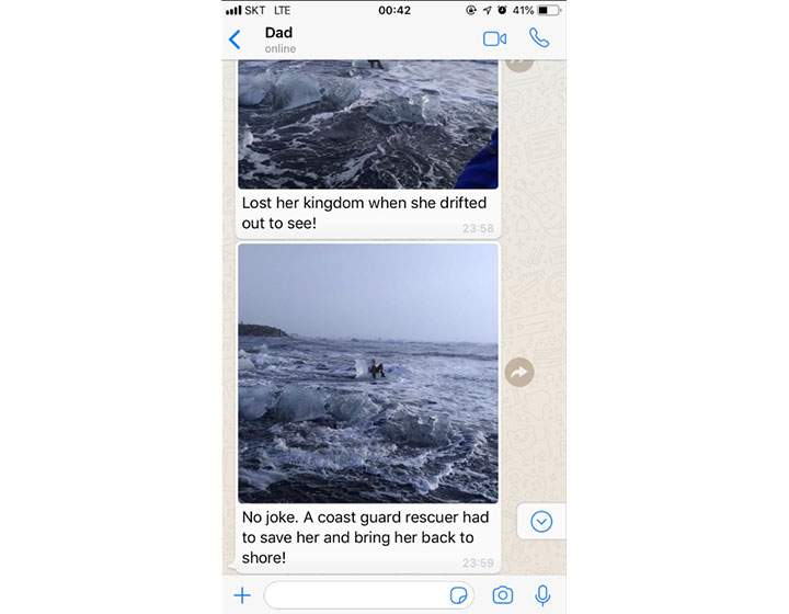 Grandma swept out to sea in Iceland while posing for photo on ‘Iceberg Throne’ - image