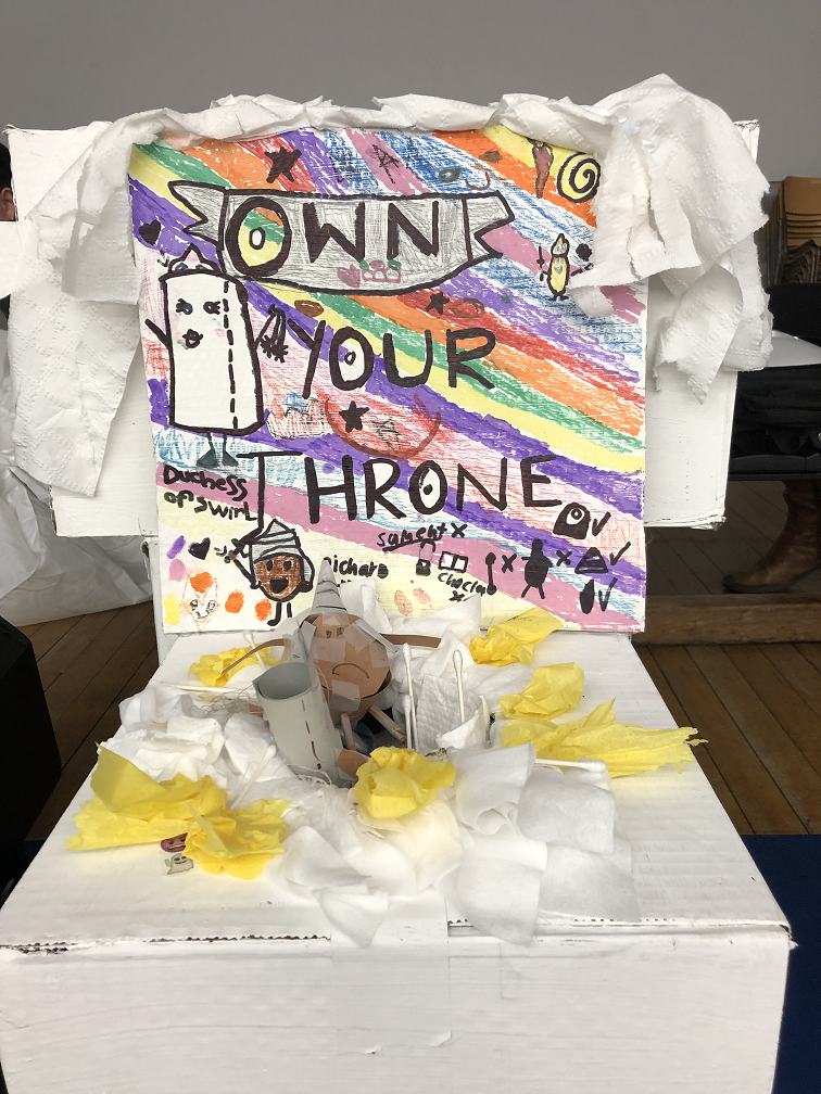 The grade 2 students’ winning entry in the City of Hamilton’s World Water Day Eco-Competition. (Lisa Polewski / 900 CHML)