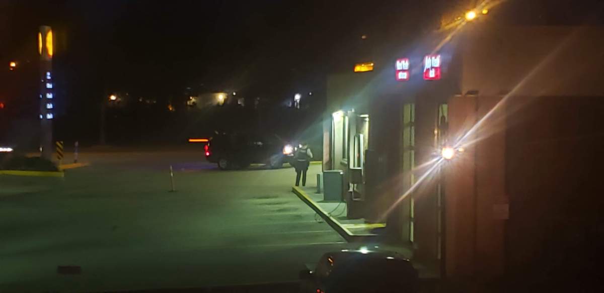 The Shell gas station at Highway 33 and Gerstmar Road was robbed on Thursday night.