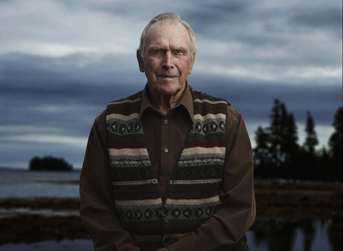 An undated photo of Dan Blankenship,  a famed Nova Scotia
treasure hunter.