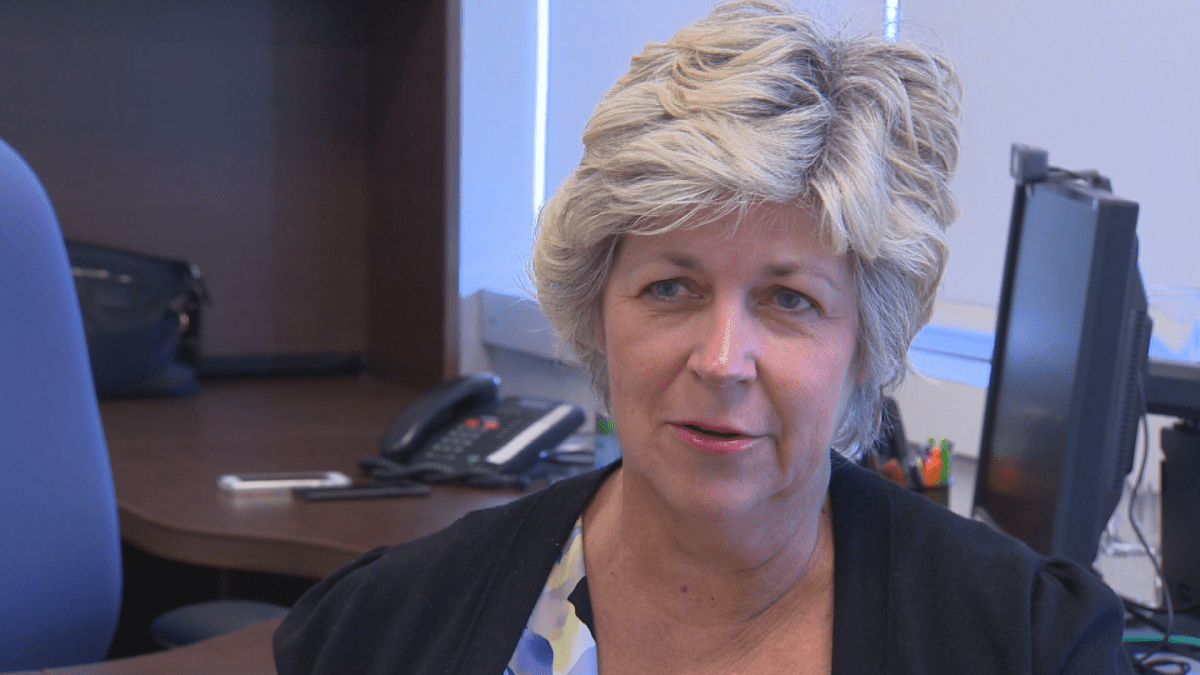 Johanne Roy, Vitalité Health Network’s vice-president of clinical services, says the hospital is ‘usually’ over 100 per cent capacity