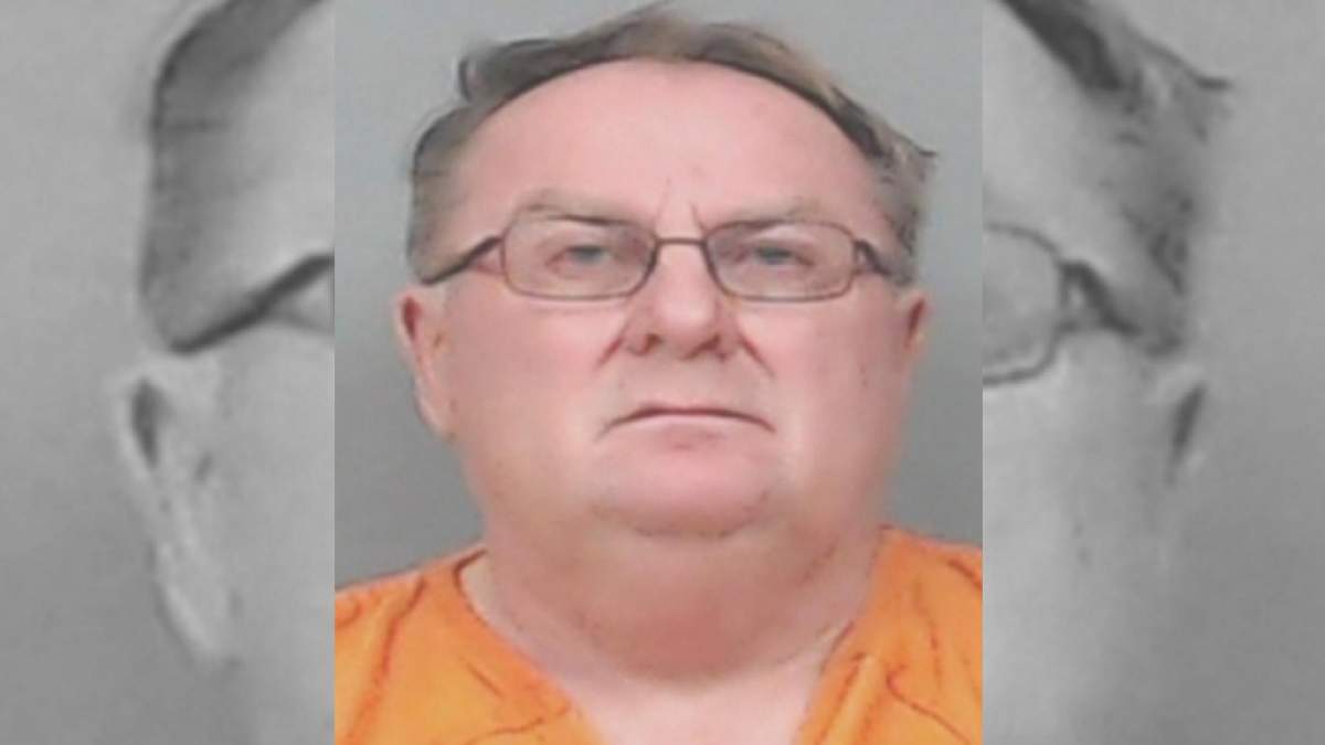 This Dec. 19, 2018 photo provided by Linn County (Iowa) Jail shows Jerry Burns. Burns has pleaded not guilty to killing an Iowa high school student in 1979.