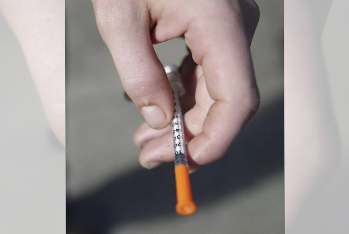 Stock image of a needle.