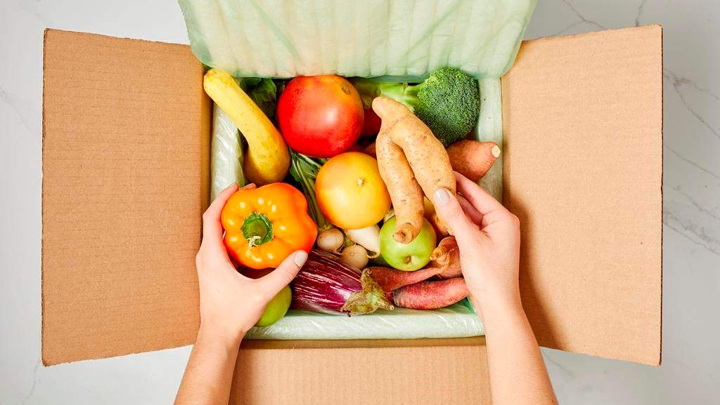 A Peterborough woman is accused of stealing food items for a porch delivery.