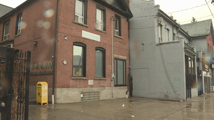 Street Health, an overdose-prevention site located near Dundas and Sherbourne, is one of sites which will lose provincial funding as of Monday.