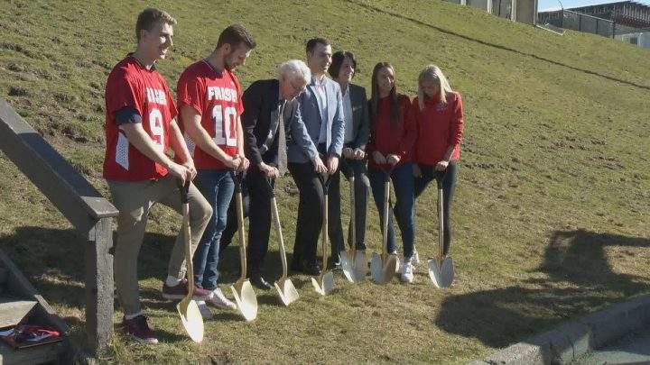 A groundbreaking ceremony took place at SFU's Burnaby campus on Tuesday.