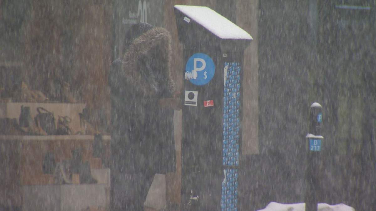 Montreal could see between 15 and 20 centimetres of snow. Sunday, March 10, 2019.