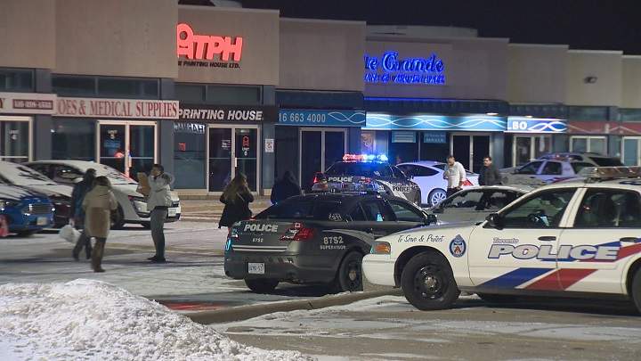 Toronto police say multiple people were stabbed after a fight occurred at a North York banquet hall. 