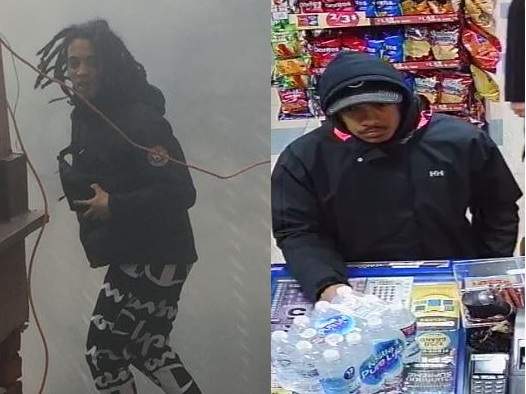 Brantford police have released photos of two men wanted in connection with a daylight shooting.