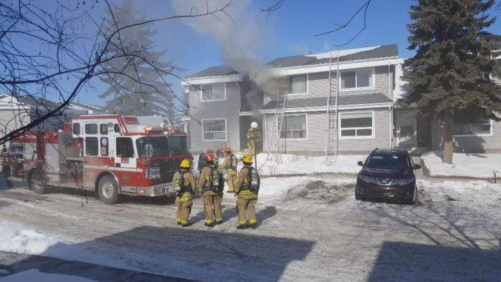 Calgary fire crews responded to a basement fire in the northeast on Tuesday, March 5. 