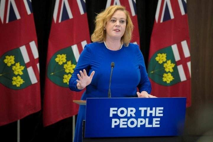 Lisa MacLeod, then-Minister of Children, Community and Social Services on March 21, 2019.