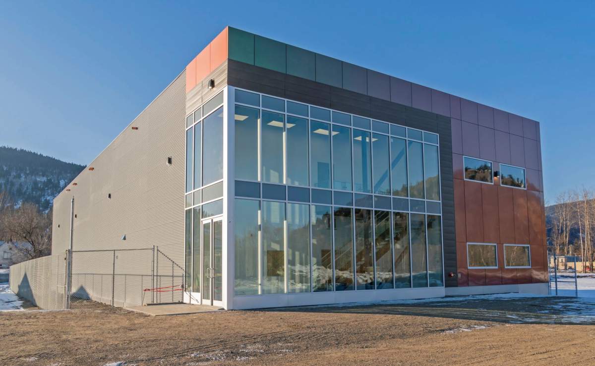 The new marijuana production plant in Lumby is a two-storey, 18,000 square foot facility.