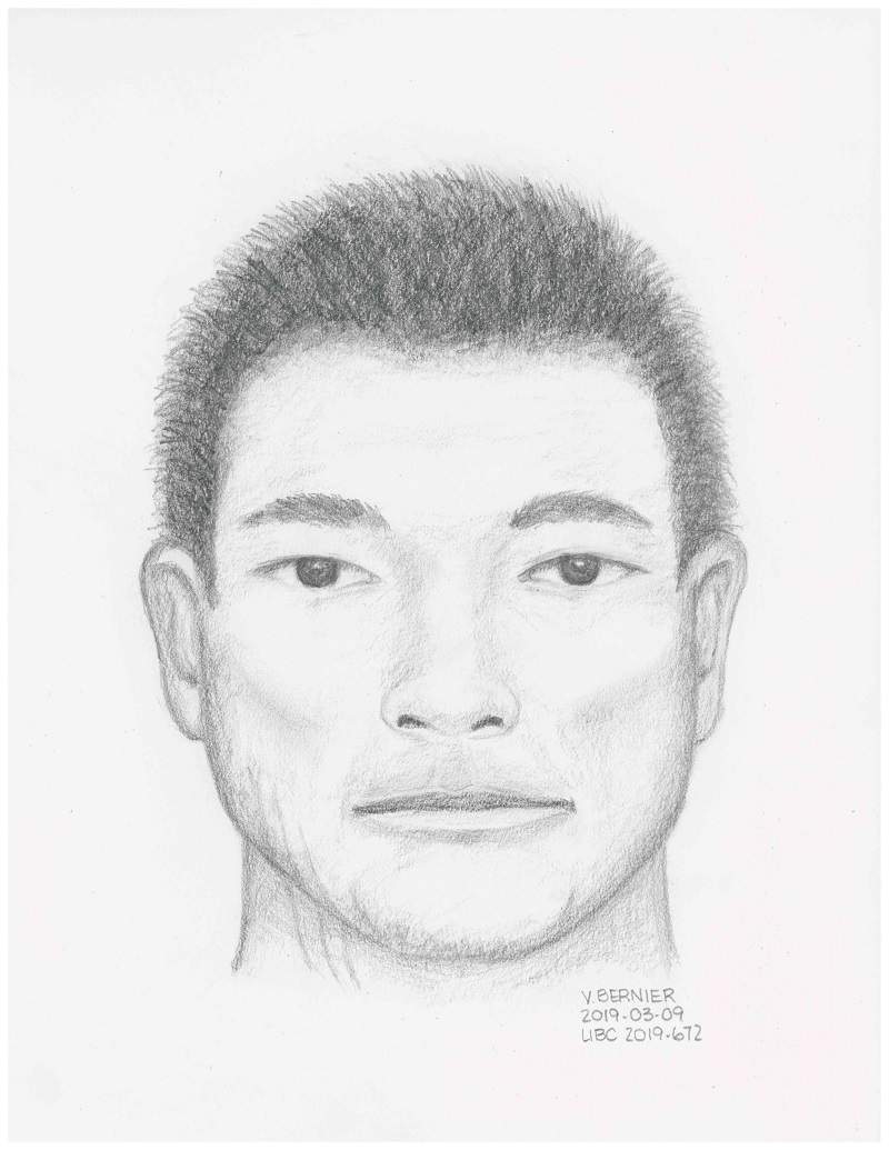 The suspect in the assault, based on Diana\’s description.