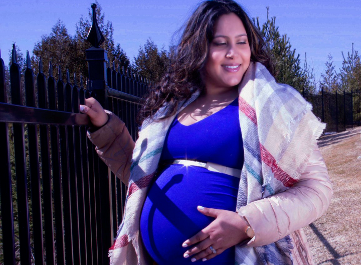 Goberdhan was 9 months pregnant at the time of her death.