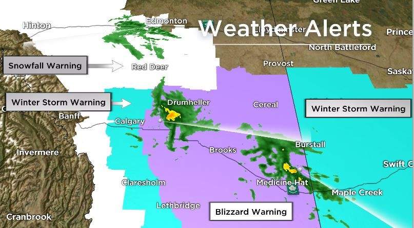 Albertans wake up to heavy snow, ‘second winter’ Saturday - image