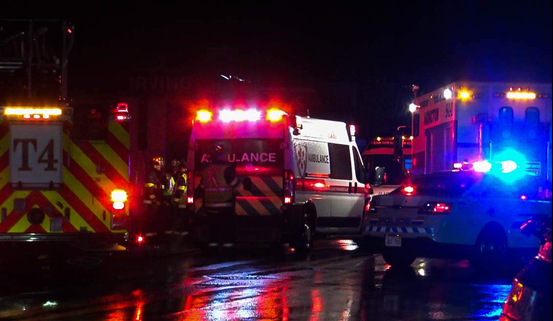 New Brunswick RCMP say a 65-year-old woman is facing impaired driving charges after two people were injured when struck by a vehicle.