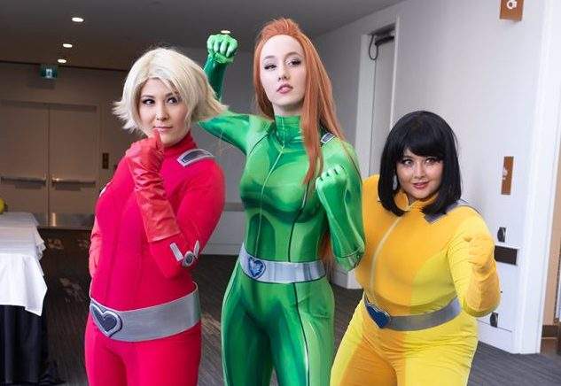 Players cosplay at Central Manitoba Comic Con.
