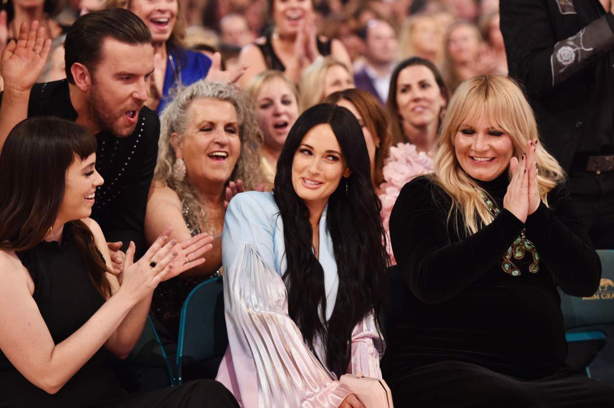 Kacey Musgraves accepts the Female Artist of the Year award onstage during the 54th Academy of Country Music Awards at MGM Grand Garden Arena on April 7, 2019 in Las Vegas, Nev.