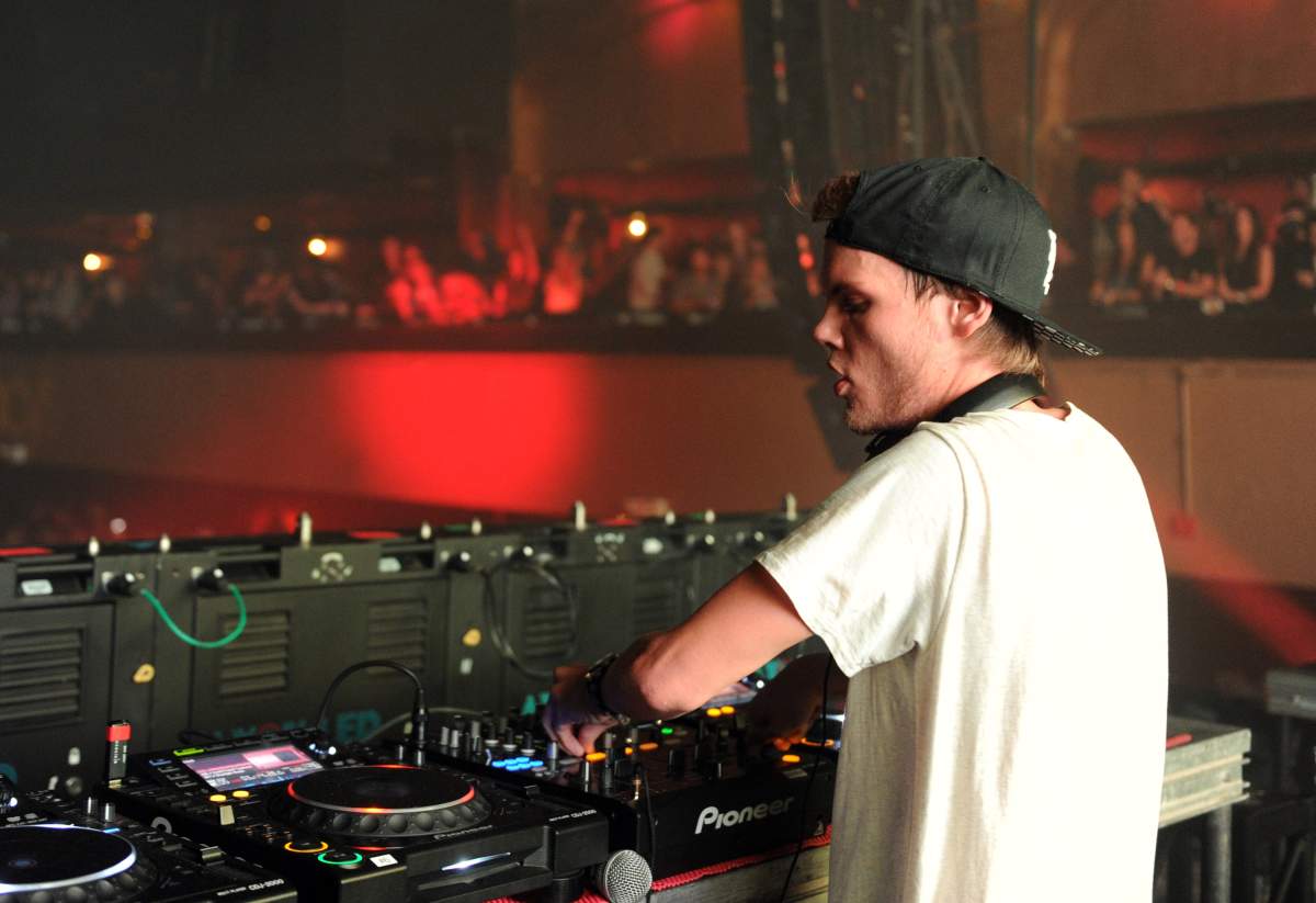 Avicii performs at Roseland Ballroom on Oct. 10, 2013 in New York City.