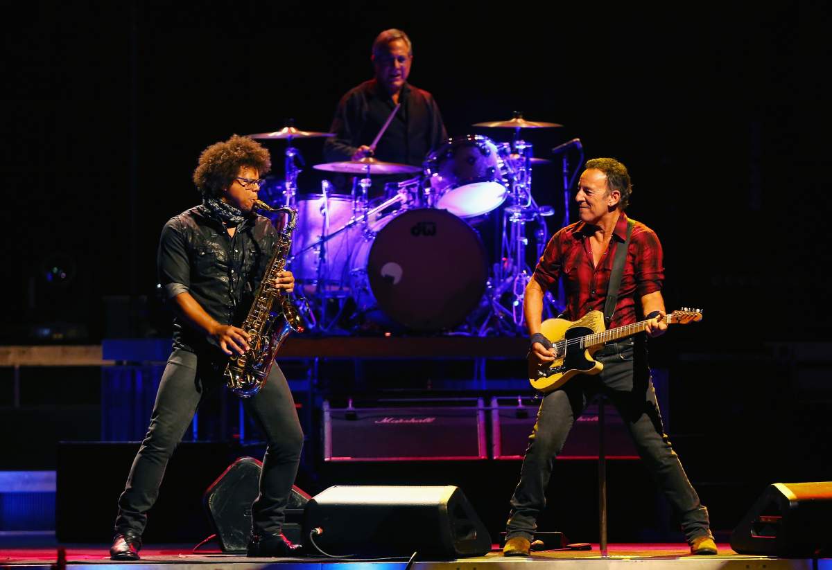 Bruce Springsteen performs live with The E Street Band at Qudos Bank Arena on Feb. 7, 2017, in Sydney, Australia.