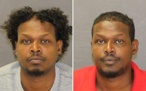 Abdullahi Adan is seen in a 2018 photo (left) and a 2015 photo (right).