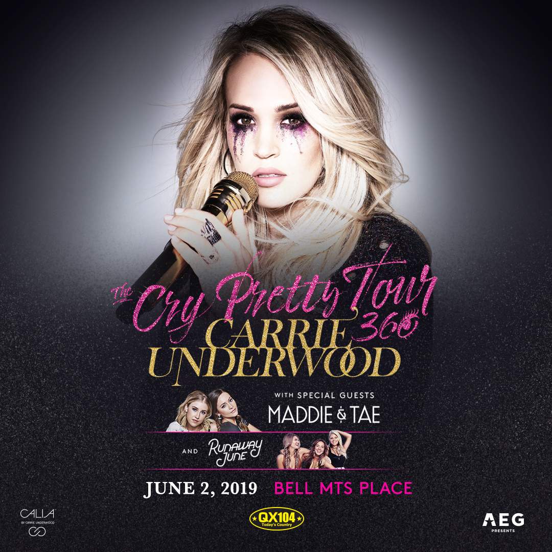Carrie Underwood’s “THE CRY PRETTY TOUR 360” comes to Winnipeg - image