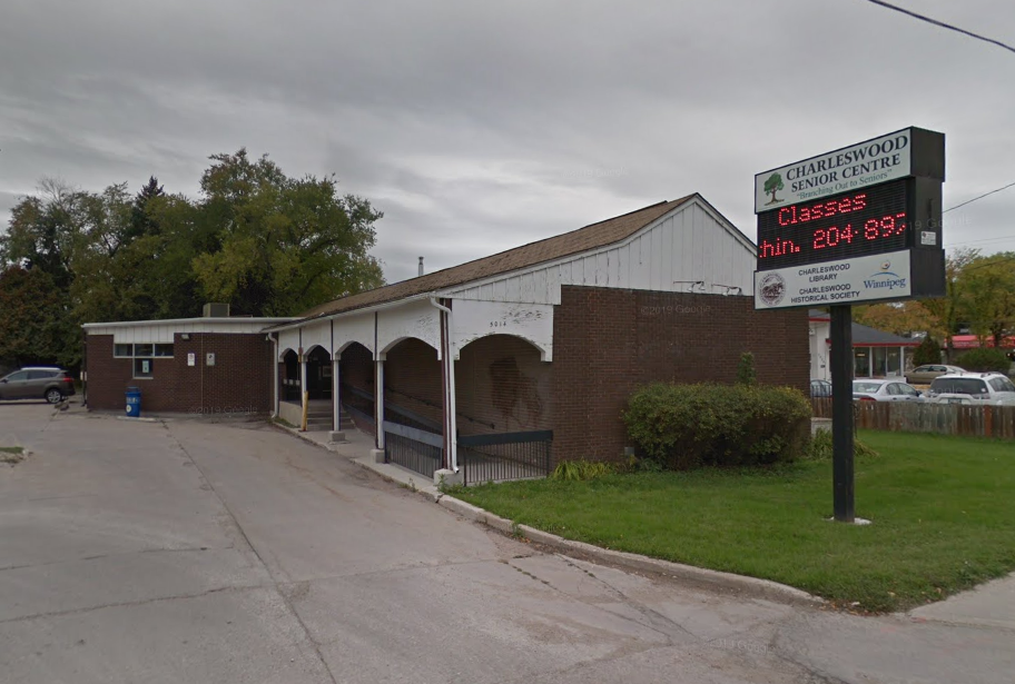 The former Charleswood Library on Roblin Boulevard.