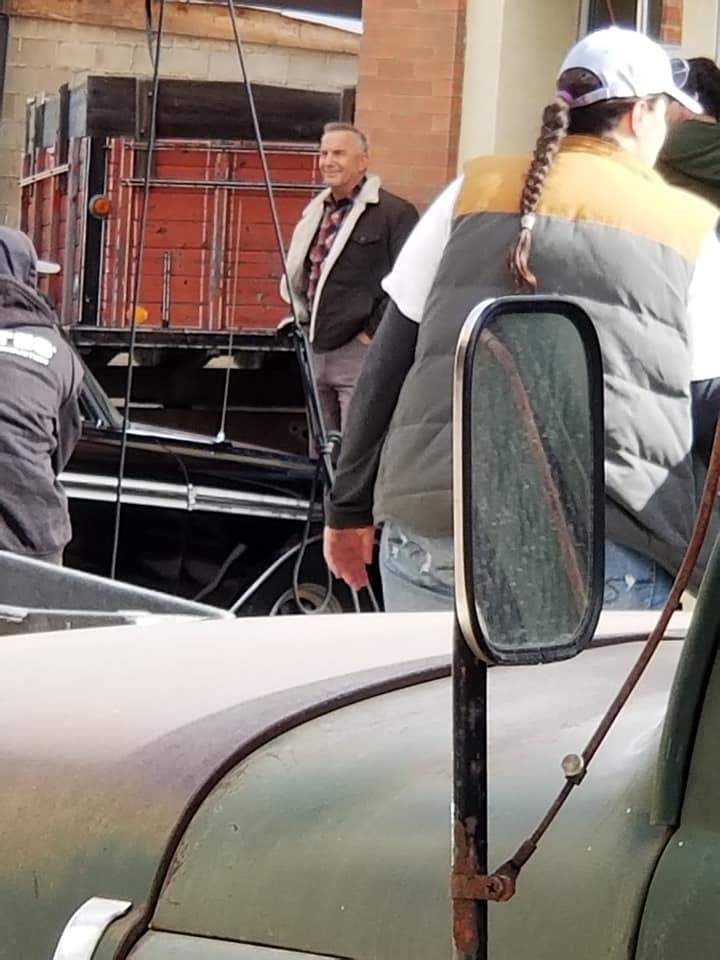 Kevin Costner in Didsbury.
