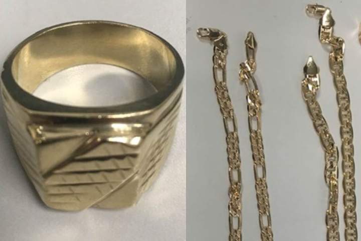 Photos of the fake jewelry used by suspects in distraction-style thefts in March 2019 in Edmonton. 